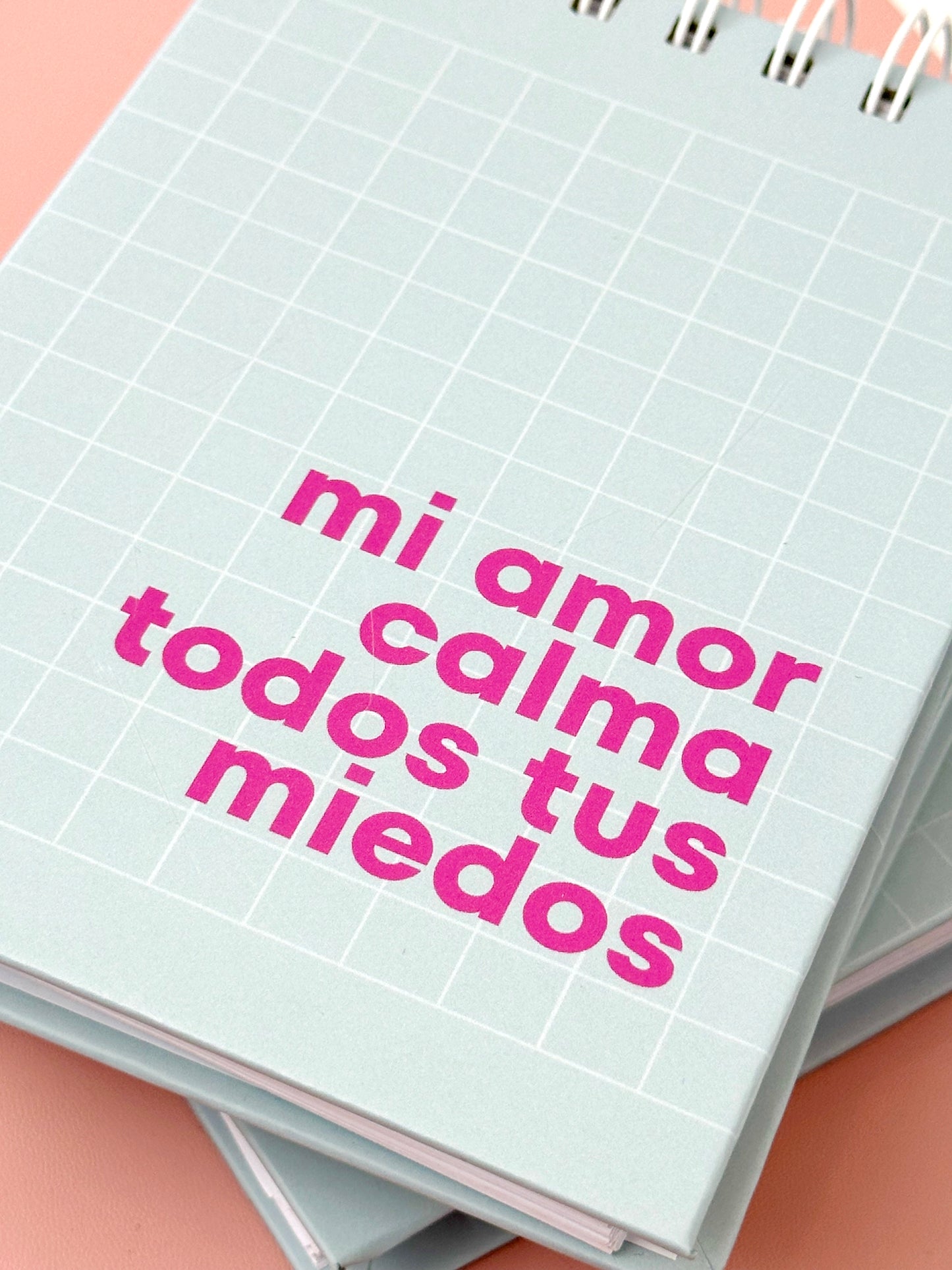 Libreta “mi amor calma”